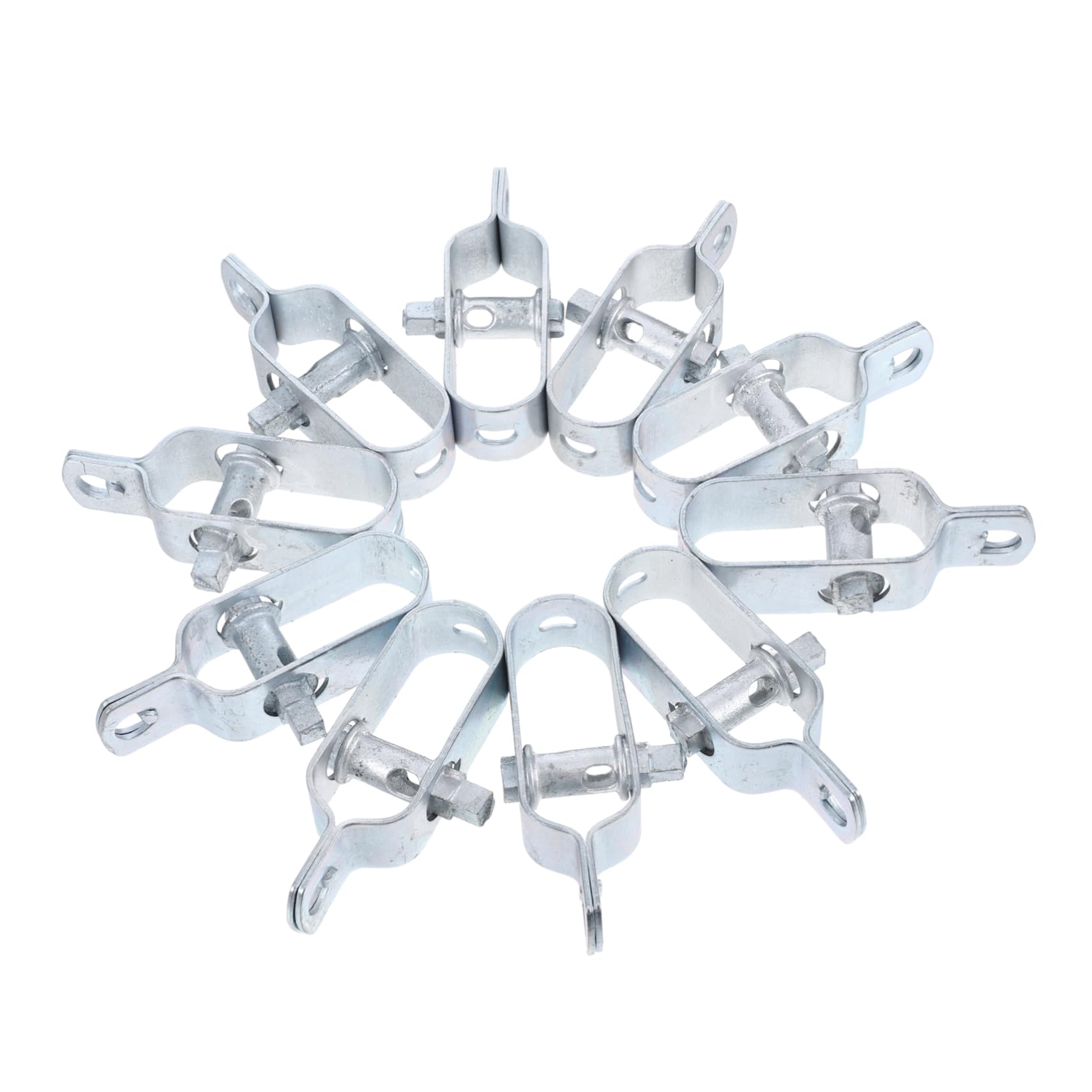 SOLUSTRE 10pcs Wire Rope Clip Wire Rope Adjuster Clamp Clips Vineyard Wire Tensioner Rope Clamp Rope Crimp Wire Rope Adjuster Greenhouse Wire Tightener