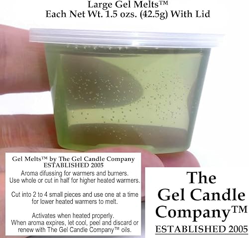 Miniatura 6 de 3 Pack Barnwood Aroma Gel Melts™ Gel Wax for Warmers and Burners by The Gel Candle Company Peel, MELT and Enjoy