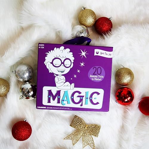 Miniatura 2 de Kit de actividades mágicas, desata la magia con trucos para principiantes, incluye varita mágica, trucos de cartas, dados explosivos, libro mágico