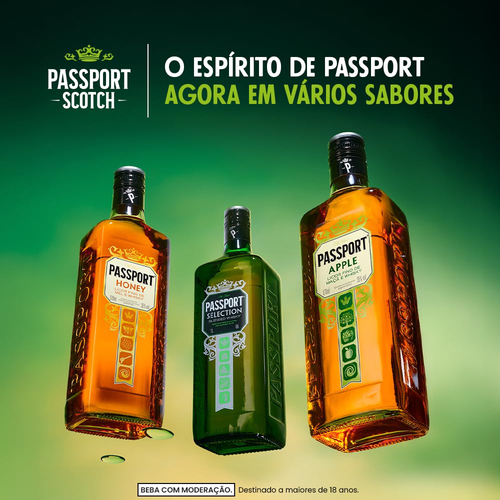 LICOR DE WHISKY PASSPORT APPLE | Amazon.com.br