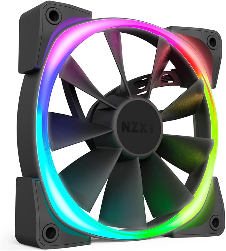 AER RGB 2 Negro - 140mm - LED RGB - Rodamiento Fluidodinámico - Ventilador PWM para Tono 2 - Simple