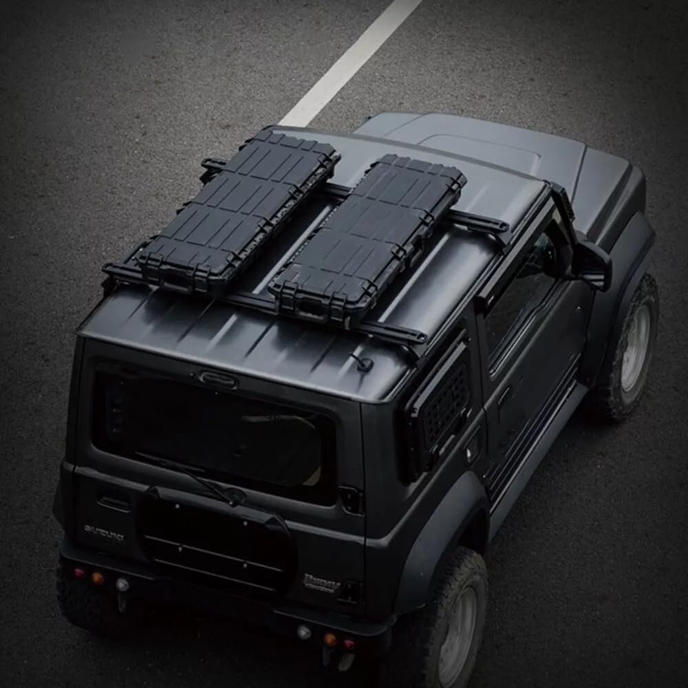 2Pcs CrossBars Fits for Suzuki Jimny 2019-2024 Aluminium Cross Bars Roof Rail Rack Luggage Carrier Cargo Bar