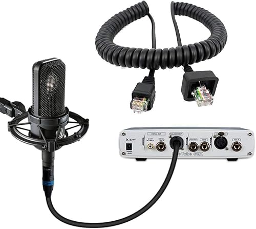 Lautsprecher Ersatz-Mikrofon-Kabel fA r Kenwood TK-868G TK-768g TK-862G TK-762G TM-271A TM-471A TK-760-Radio