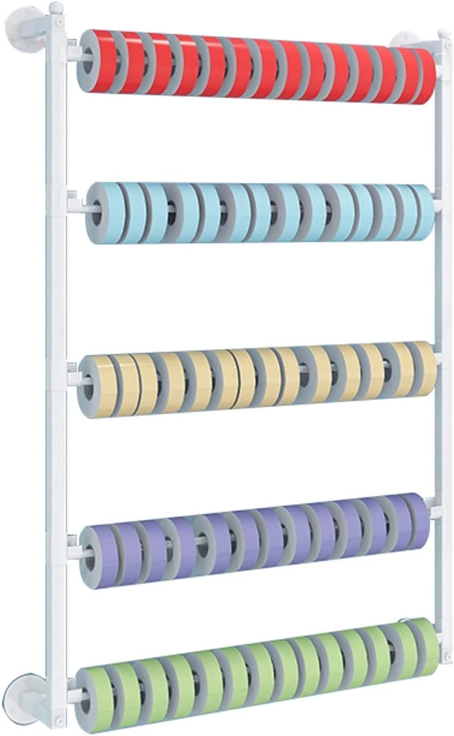 Organizer Holder Home Scarf Organizer Hanger for Wall, Adjustable Large Capacity Storage Display Shelf for Home Closet, Multifunctional Space Saving Retail Stand ( Color : Gold , Size : 80cm (31 1/2in