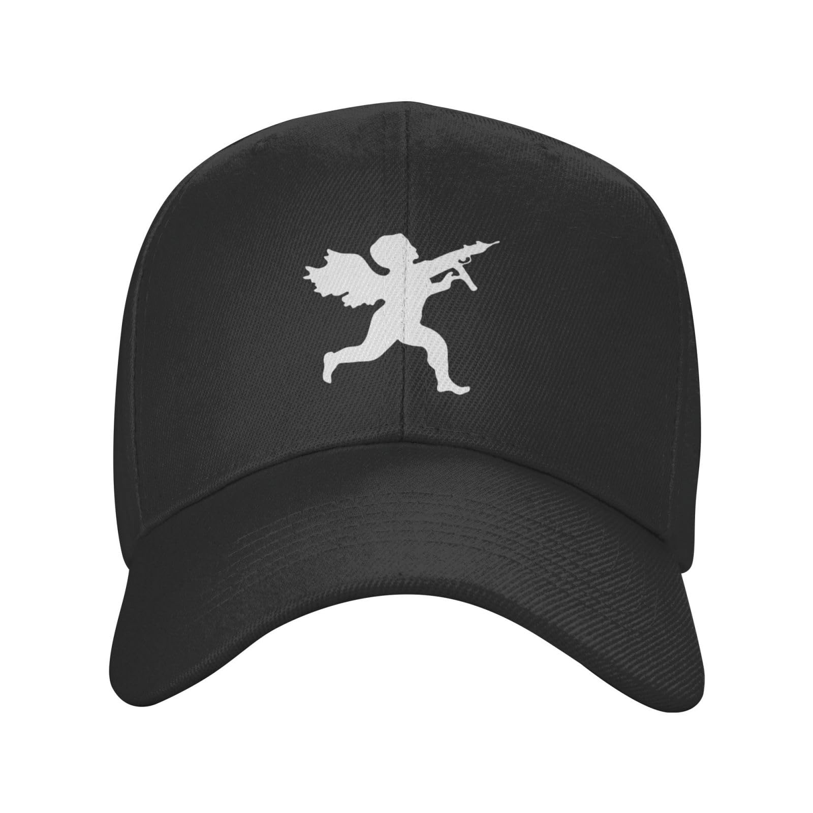 Vanilla Ice Cupid Logo Casquette Adjustable Fashion Sports Skull Cap Baseball Cap Black