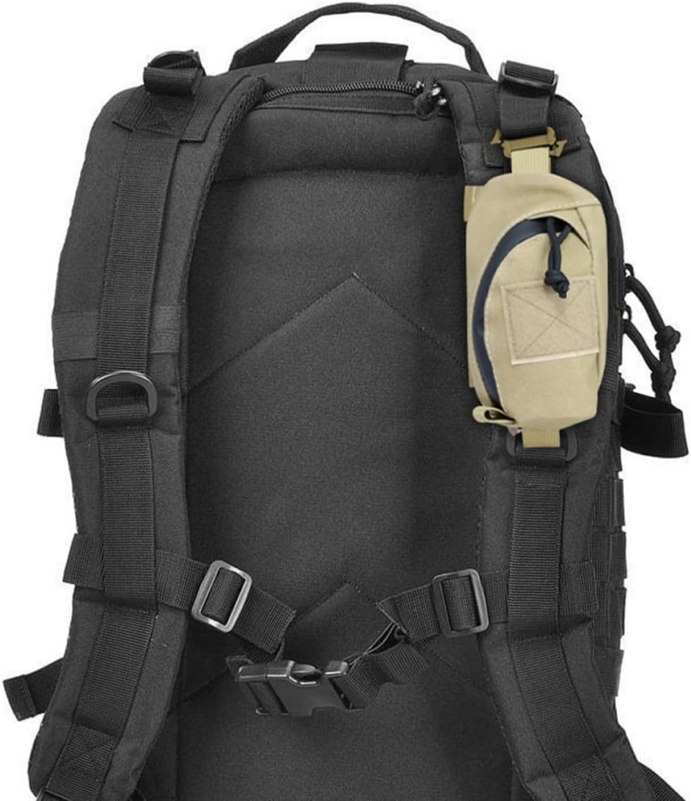VICASKY Large Capacity Tactical Outdoor Tool Bag with Oxford Cloth Material, Compact and Convenient to Carry Hiking Nursing Pouch Featuring Adjustable Shoulder Straps for Mountaineering