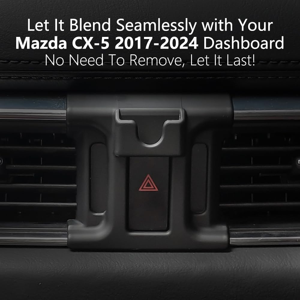 CLEC Fit for Magsafe Car Mount for Mazda CX-5 2017-2025 Car Phone Mount[Strong Magnetic] Magnetic Car Phone Holder for iPhone 17 16 15 14 13 12 Series MagSafe Case All Phones