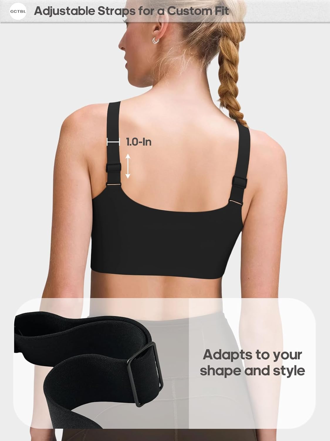 Chest Binder Transgender FTM Binder Women Trans Binder Bra Light Compression Breast Binder Tank Top - Image 5