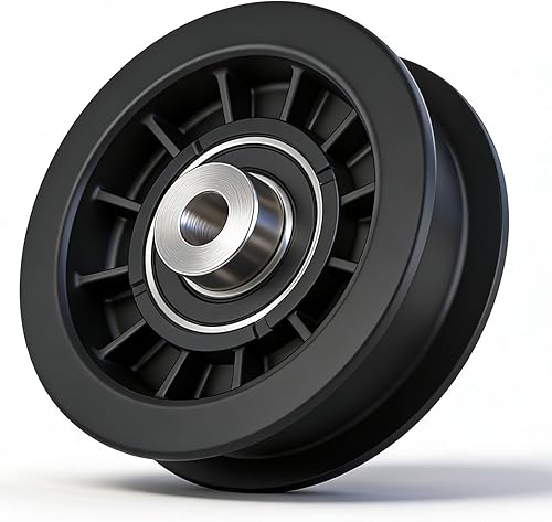 539110311 Reemplazo de polea tensora plana (38 pulgadas de diámetro interior y 3-12 pulgadas de diámetro) compatible con Husqvarna Cu-b Cadet