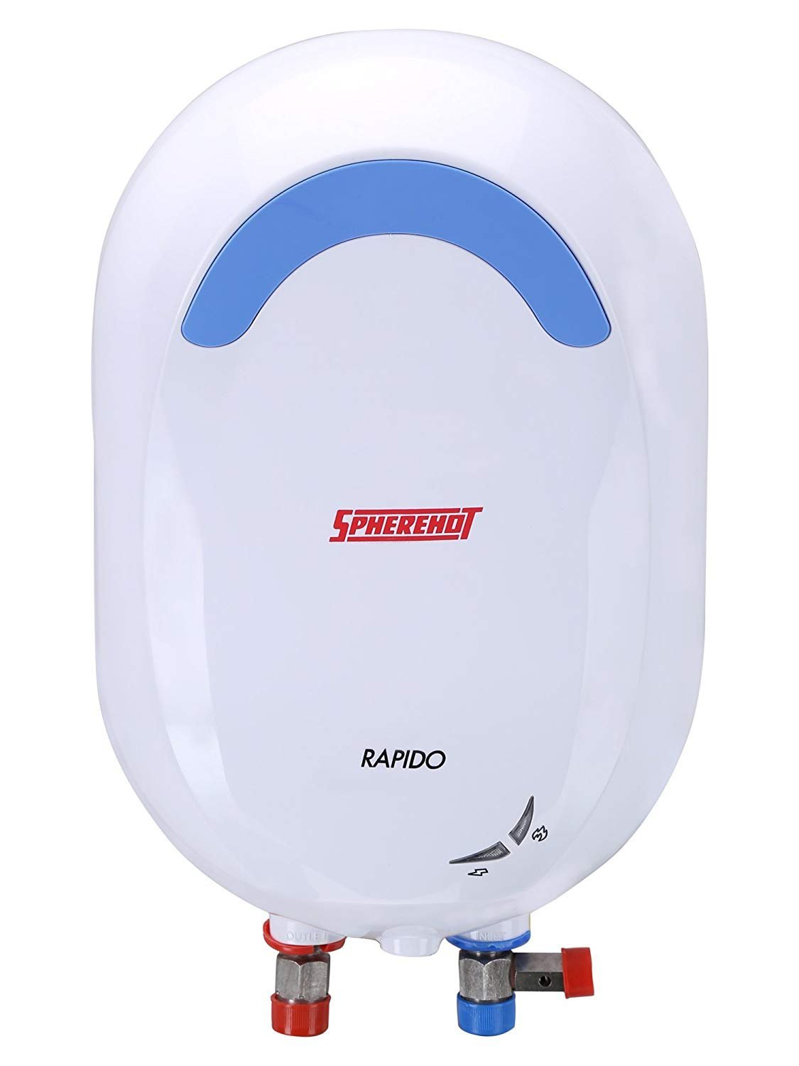 Buy Spherehot Instant Water Heater Rapido 3 Litre 3kw (White) Online at Low  Prices in India - Amazon.in