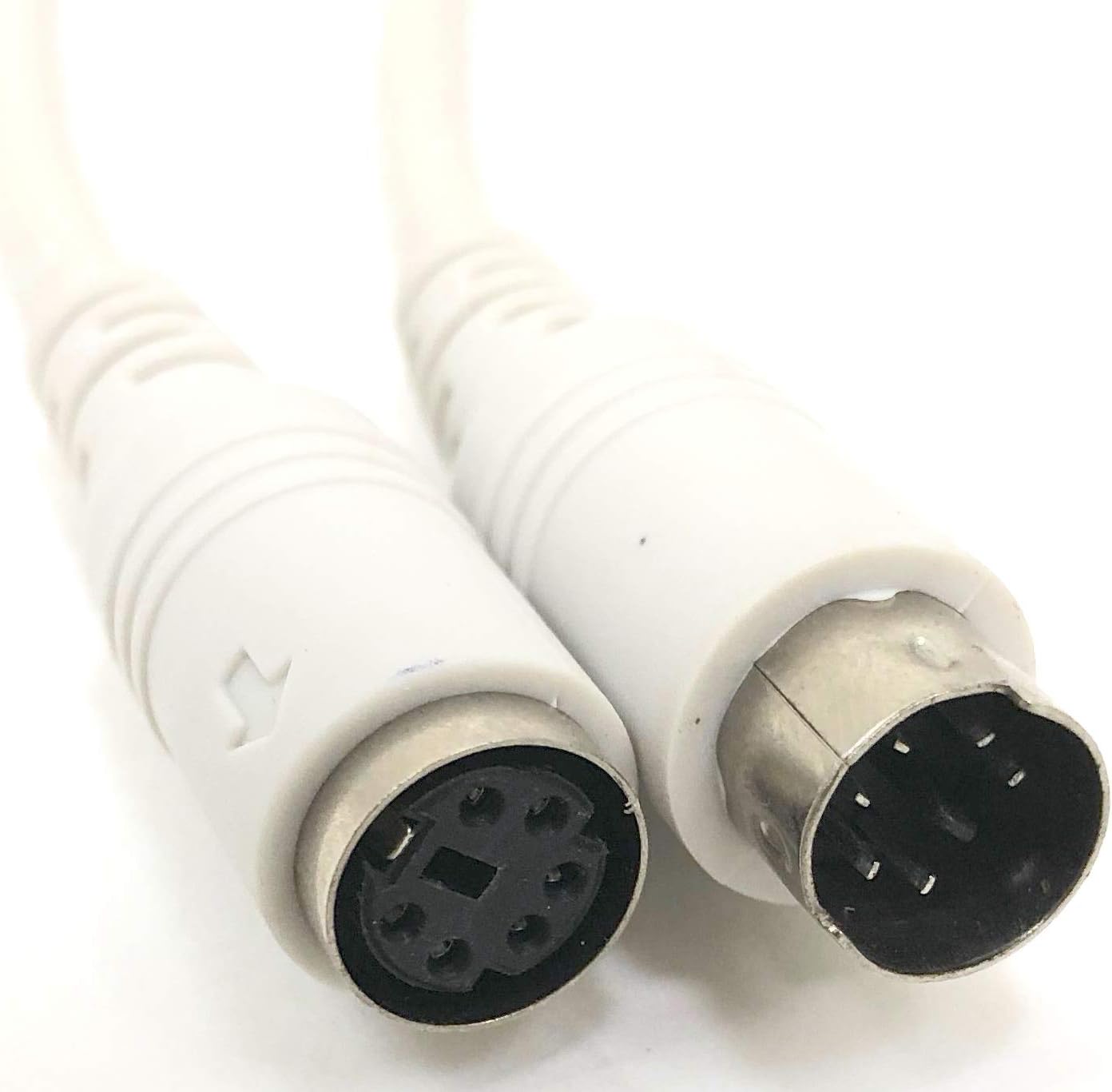 Micro Connectors M05200 6Feet PS2 External M/F Straight Keyboard