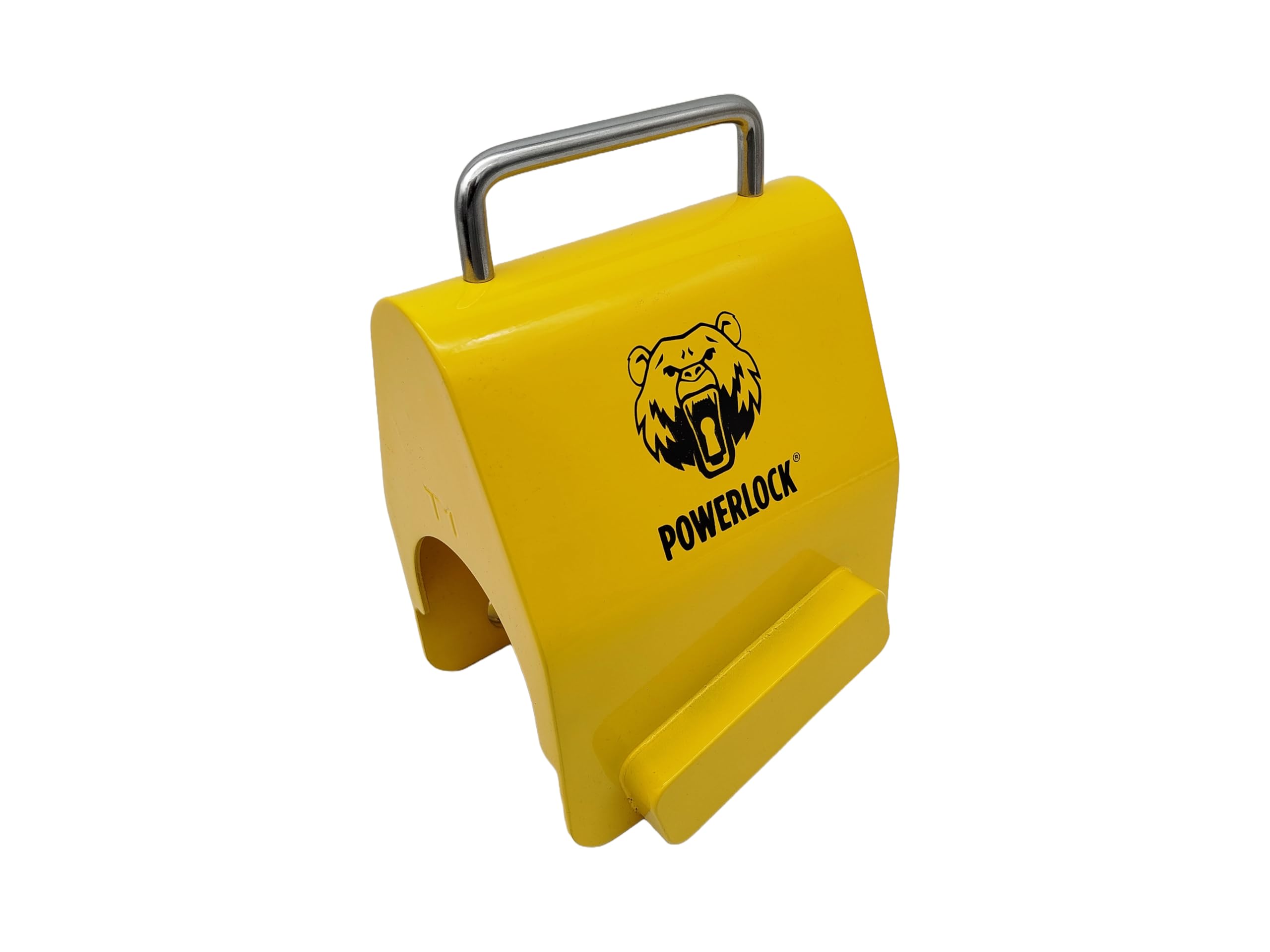 Powerlock T1 - Diebstahlsicherung für Anhänger | SCM geprüft | 25 mm Stahlbolzen | Sicherheits-Schloss mit Schlüsselkarte