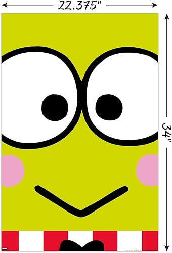 Miniatura 3 de Trends International Póster de pared con diseño de Hello Kitty y sus amigos Keroppi