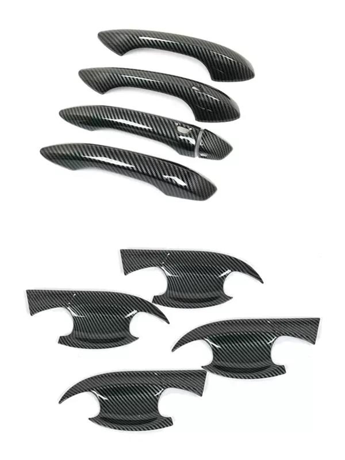 KJHOPY Car Door Handle Cover Decorative Stickers and Accessories for MG HS MGHS EHS PHEV 2025 2026(Style 6)