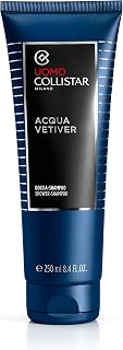 Collistar Vetiver Forte Shower shampooing 250 ml, soin cheveux pour usage quotidien