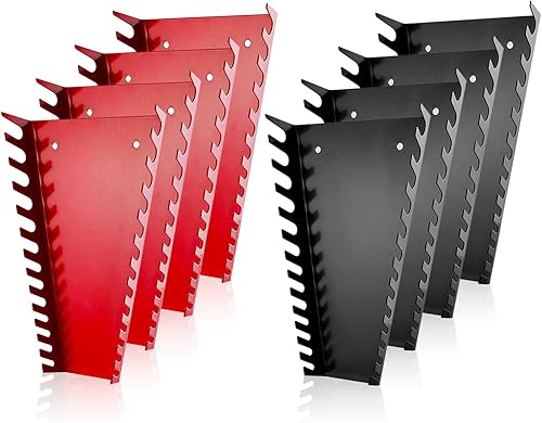 ALOANES Organizador de llaves metálicas de 104 ranuras, bandeja organizadora de llaves resistente para caja de herramientas, almacenamiento de