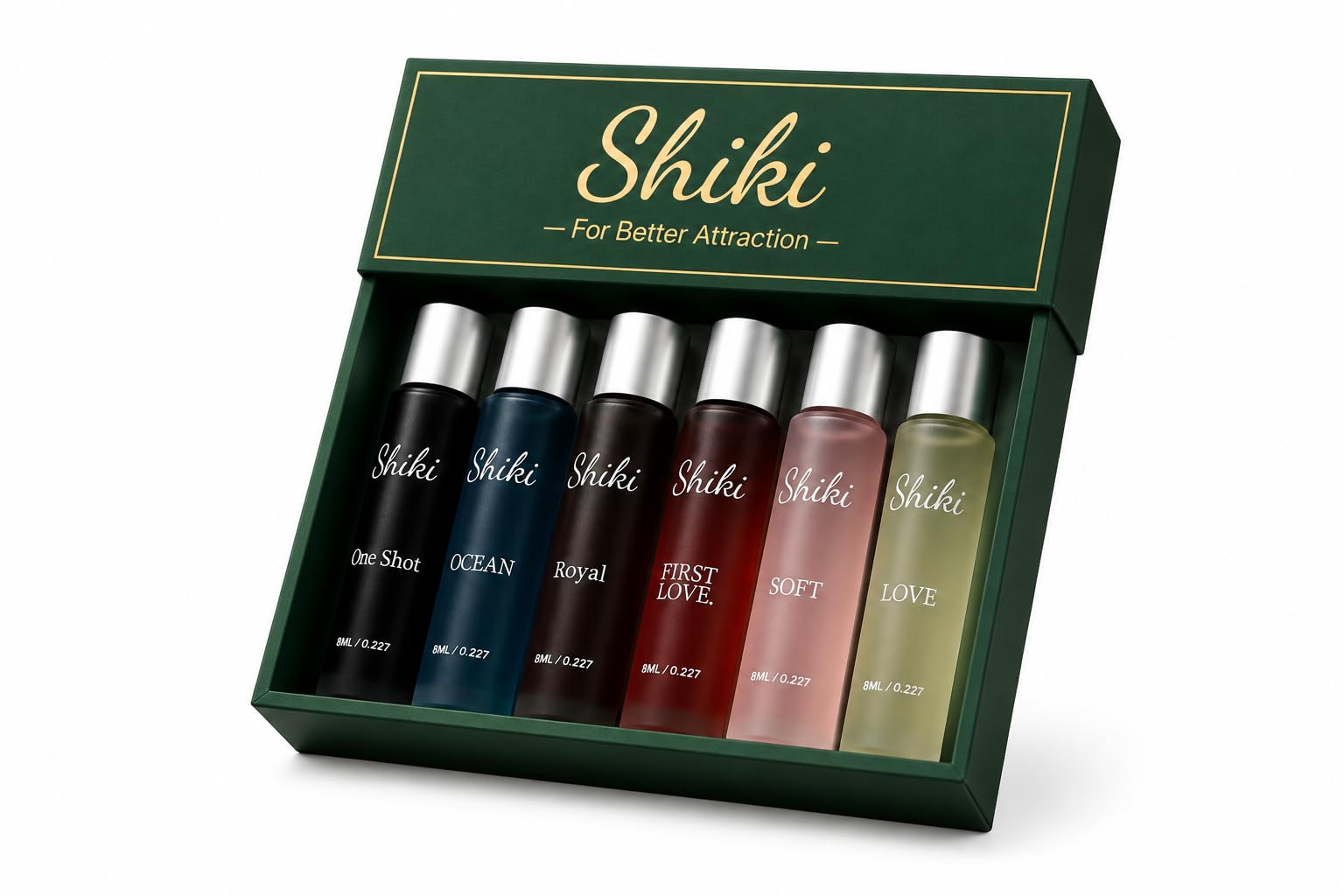Shiki UK Boy 6 Unisex Perfume Set 6 x 10ML Mini Combo | Long Lasting, Pocket Travel Size, for Men & Women, Total 60ML-image-33