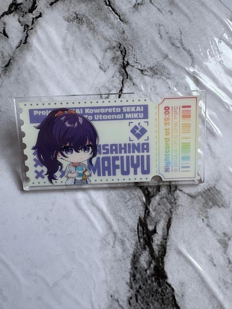 ローソンコラボ 朝比奈まふゆ アクリルバッジ