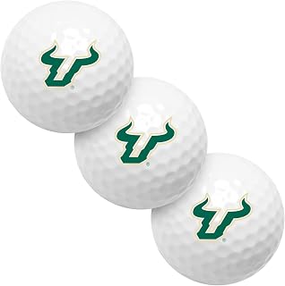 LinksWalker Collegiate 3 Golf Ball Gift Pack Regulation Size 2-Piece Golf Balls