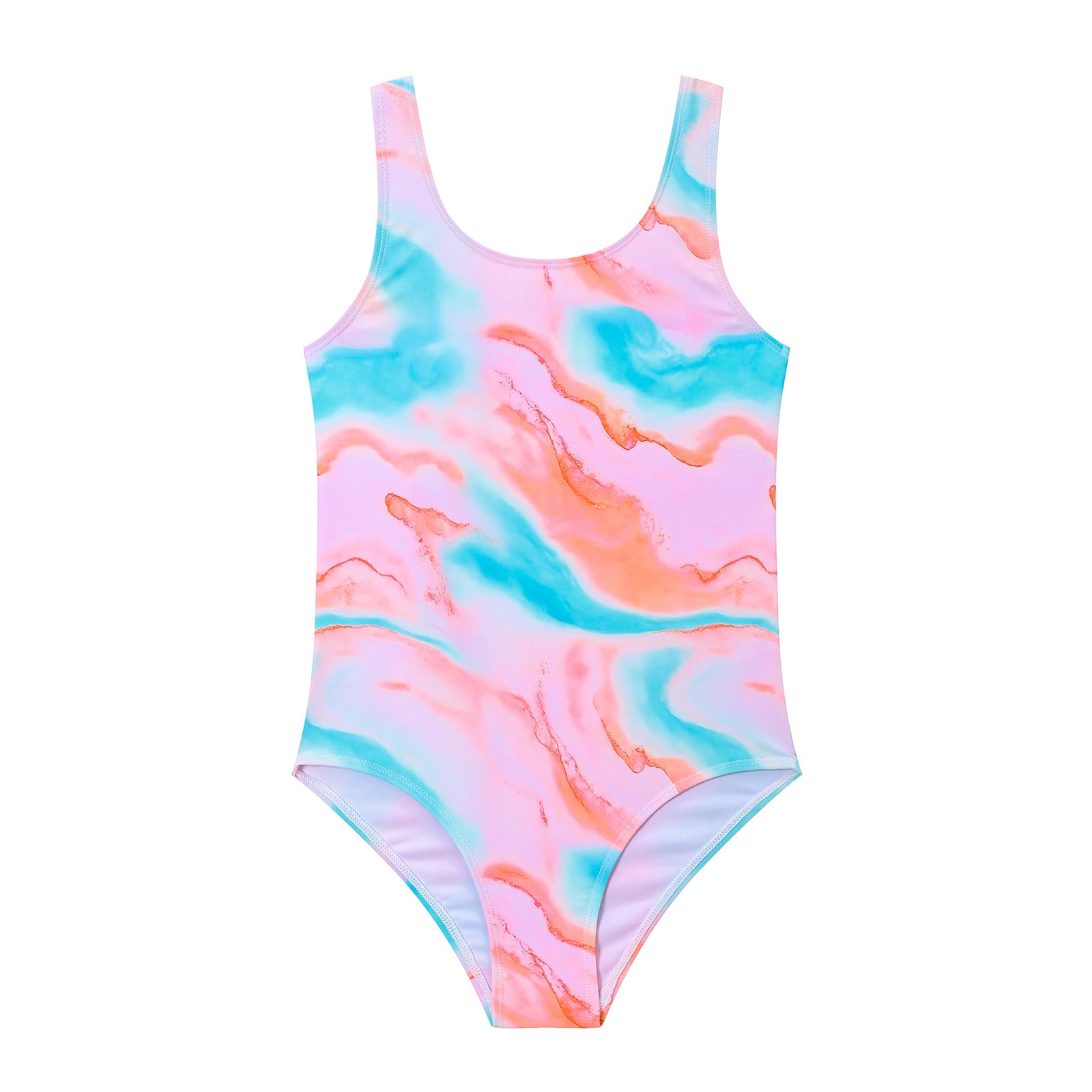 Ewbob Girls One Piece Swimsuit Quick Dry Swimwear Swimming Costume Beach Bathing Suit for Kids — view 5