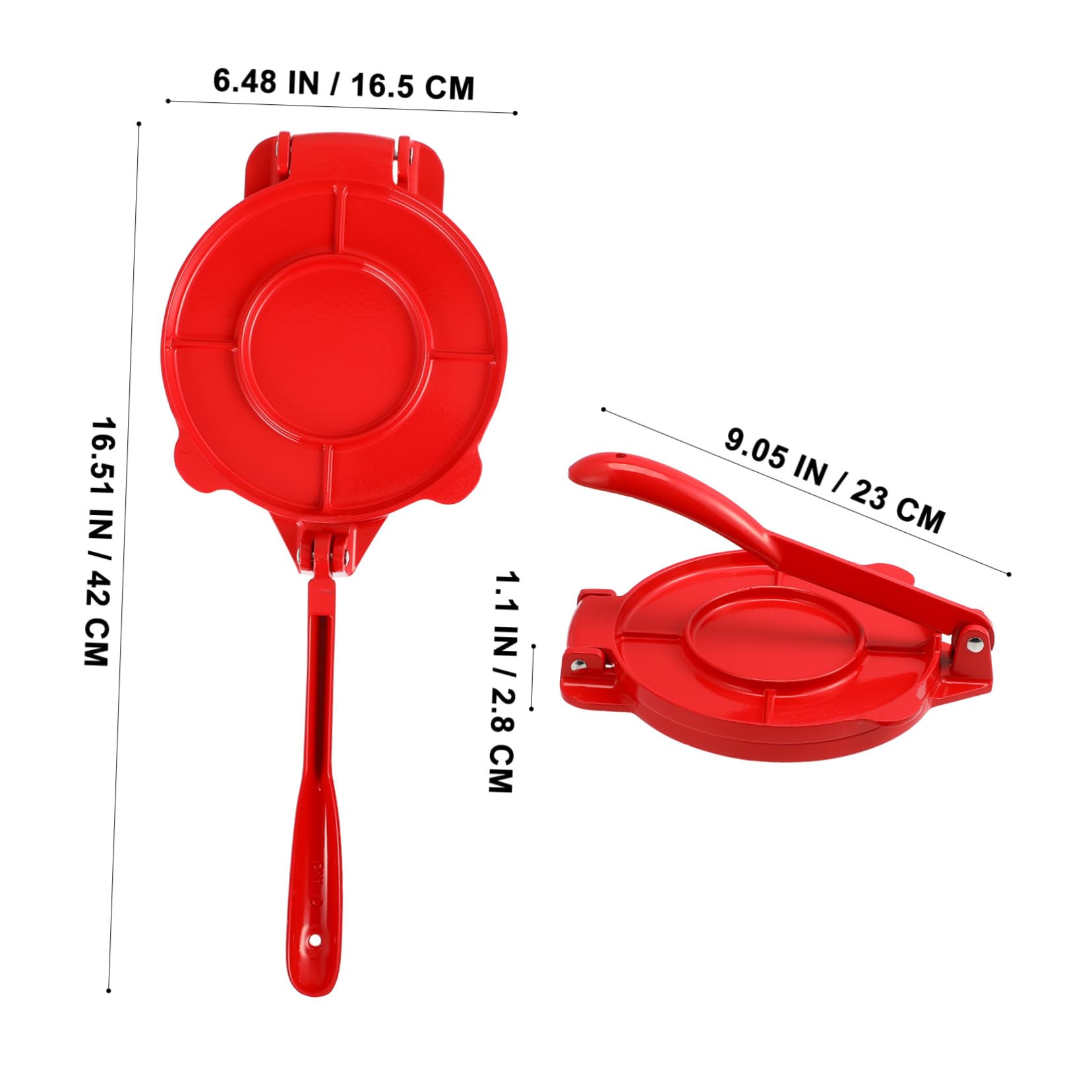 Presse Usage Ronde en Rouge Professionnel Pâte pour Aluminium