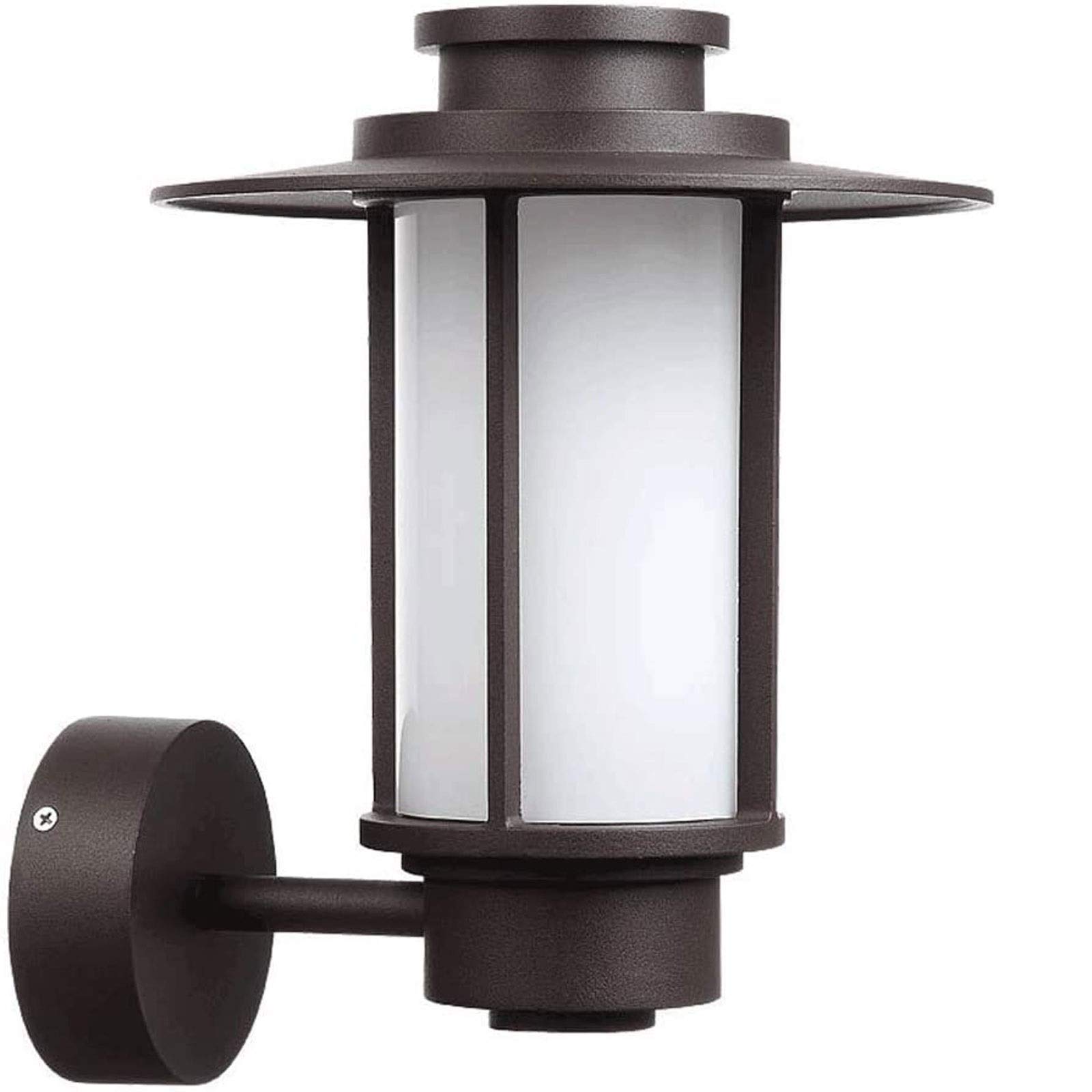 Applique étanche E27 en fer pour illuminer vos soirées chaleureuses sur la terrasse