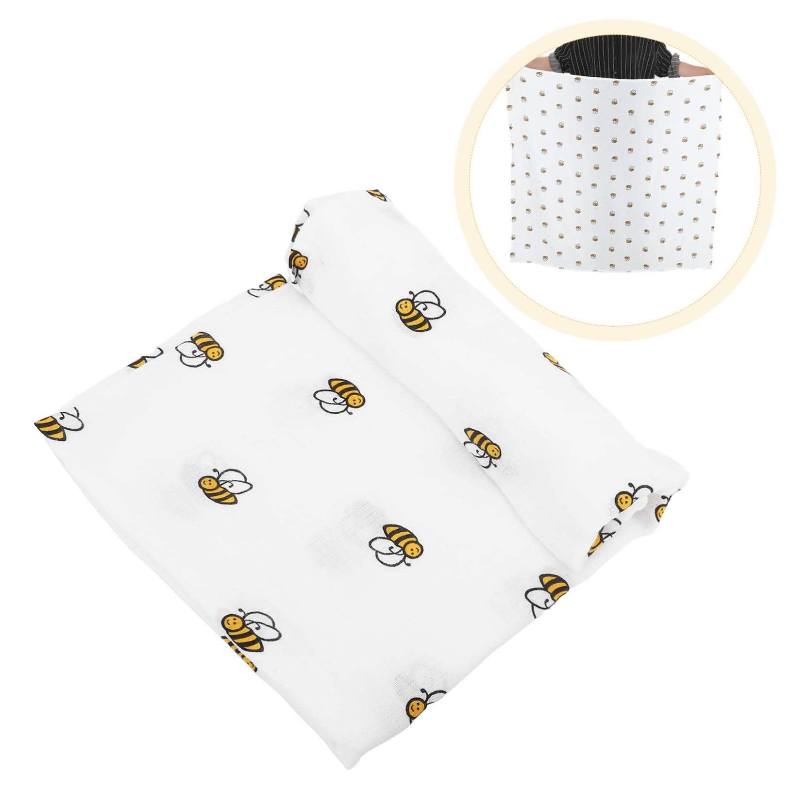 BESTonZON Musselin Tuch Baby Babysachen Musselin 3 Stück Badetuch Wickeldecke Wickeldecke Säuglingsdecke