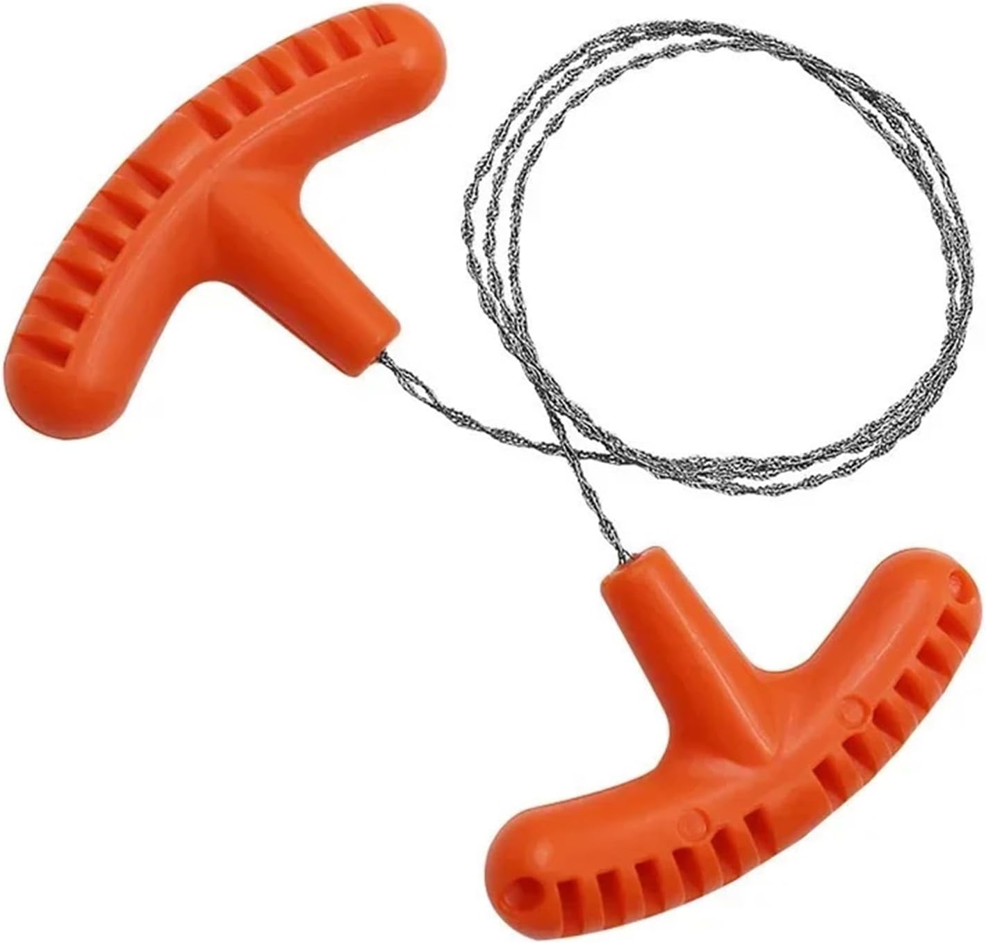 Wire Saw 30pcs Portable Outdoor Manual Steel Wire Hand Chain Saw (Camping Emergency Survival Tool)(Black)