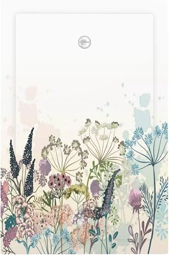 Miniatura 21 de Cubiertas de Interruptor de Luz de 1 Pandilla Bosques Animales Flores Hierba Árboles Placa de Pared Decorativa Interruptor Eléctrico para Decoración