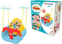 Balanço Infantil Plástico Turma da Mônica Xalingo