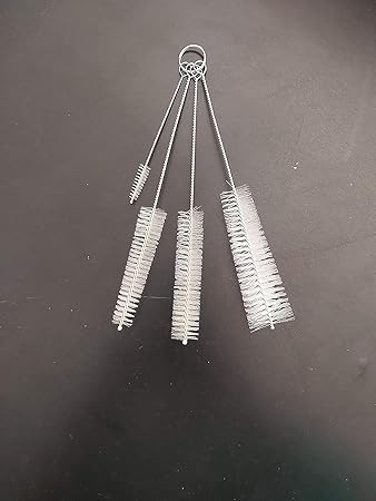 RA8 Products 4Pcs Clean Brush Set Bottle Cleaning Brushes Mini Spout Cleaning Washing Brushes Tube Brush Nylon Cleaning Setof 4 Pieces