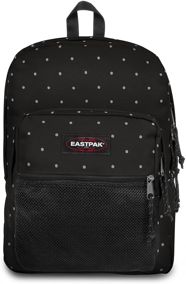 EASTPAK Unisex Pinnacle PINNACLE, Dots Black Silver, One Size, Eastpak PINNACLE Dots Black Silver BACKPACKS