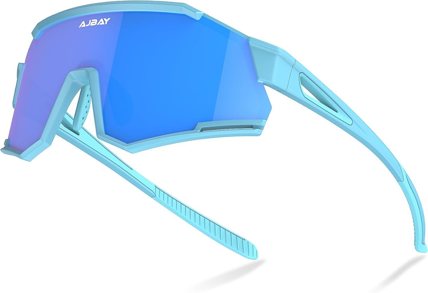 Polarized Kids Sunglasses, Youth Baseball Sunglasses Ultra-Light TR90 Frame UV400 Protection Sports Cycling Glasses for Boys Girls