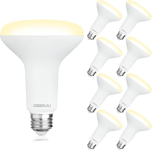 Miniatura 25 de Bombilla LED BR30, luces de inundación regulables para interiores CRI80 7 W equivalente a 65 W 2700 K, blanco suave, 650 lúmenes, bombillas Blanco