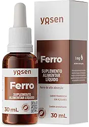 Ferro de Alta Absorção Ydrosolv Yosen 30 mL