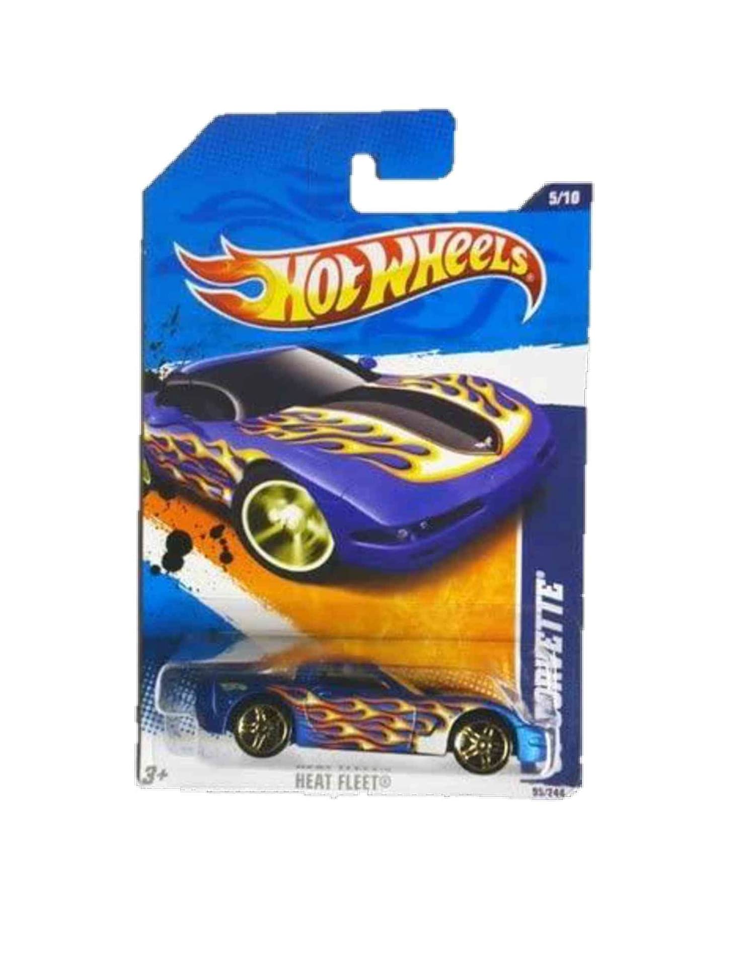Amazon.com: Hot Wheels 2011 97 Corvette Heat Fleet 5 of 10, #95 