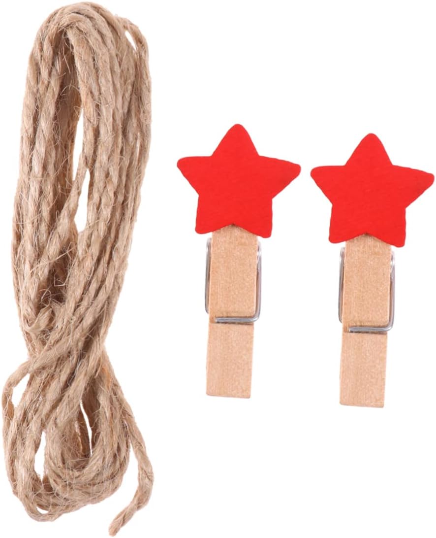 100pcs Clips Mini Photo Clamps for Crafts Message Notes and Party Decorations for Hanging Photos Cards and Banners