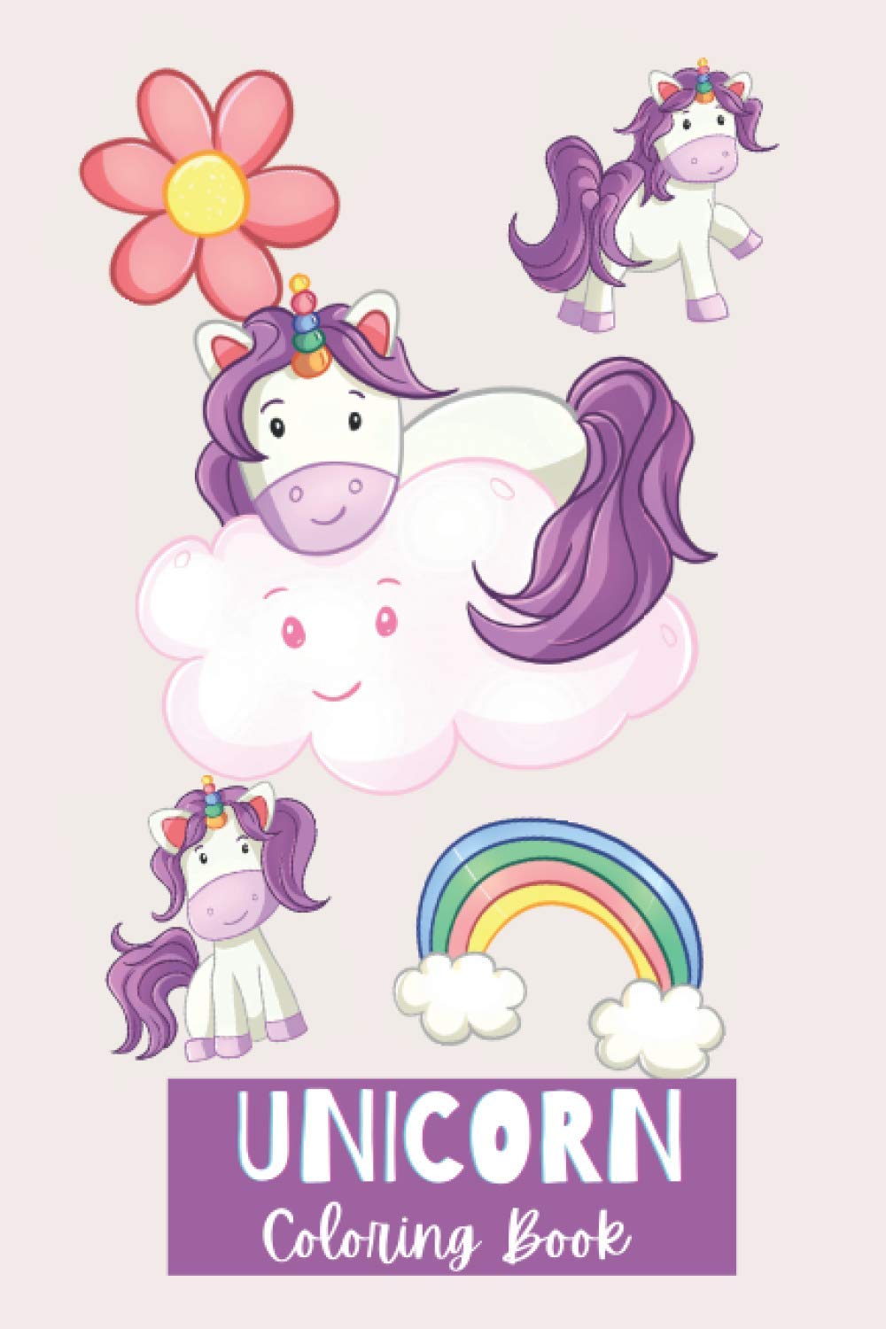 Unicorn Coloring Book: For Kids Ages 4-8