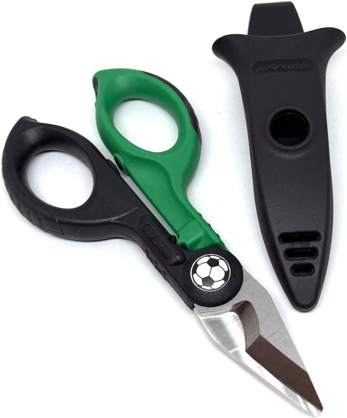 Intercable 16020-F1-CS Forbice Tronchesina 3 in 1 con SafetyBox, Edizione Limitata Sassuolo, Verde e Nero, Lame in Acciaio Inossidabile