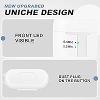 Vista 98 de Funda para AirPods Pro con kit de limpieza, funda de silicona suave para Apple AirPod Pro de 1ª/2ª generación, accesorios de funda AirPods Pro/Pro 2