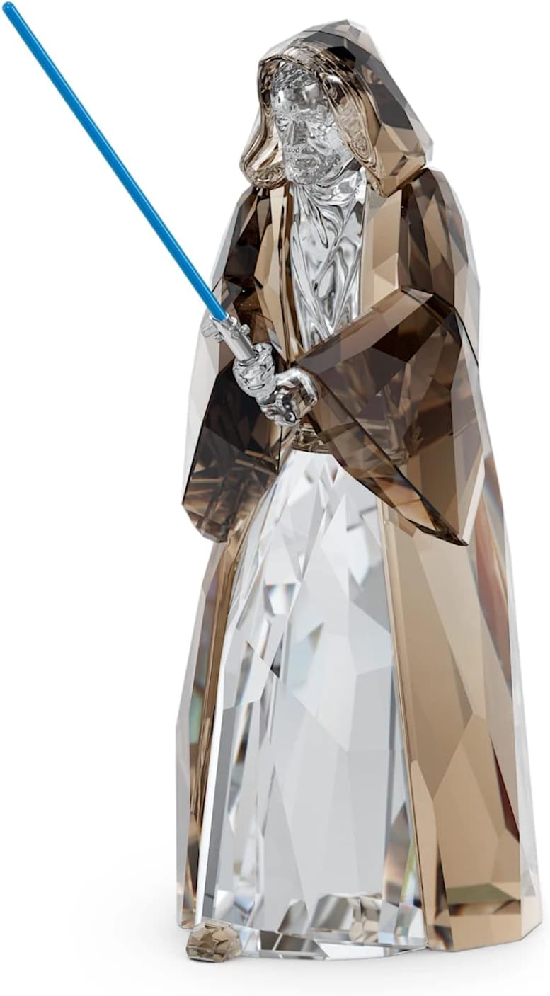 Swarovski OBI-Wan Kenobi Star Wars Figurine Multicolored Metal Star Wars Theme Decoration