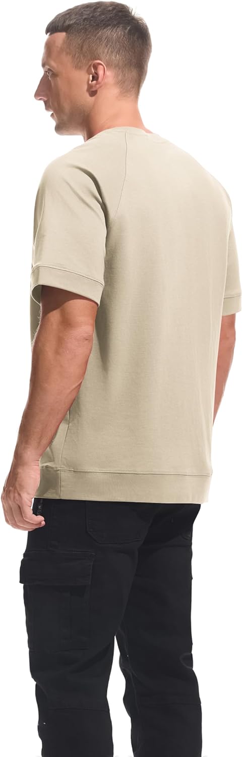 VEIISAR Premium Men’s T-Shirt – Heavy Weight 220gsm Micro-Pique Cotton Blend | Stretch Fabric | Casual & Sport Tees for Men - Image 5