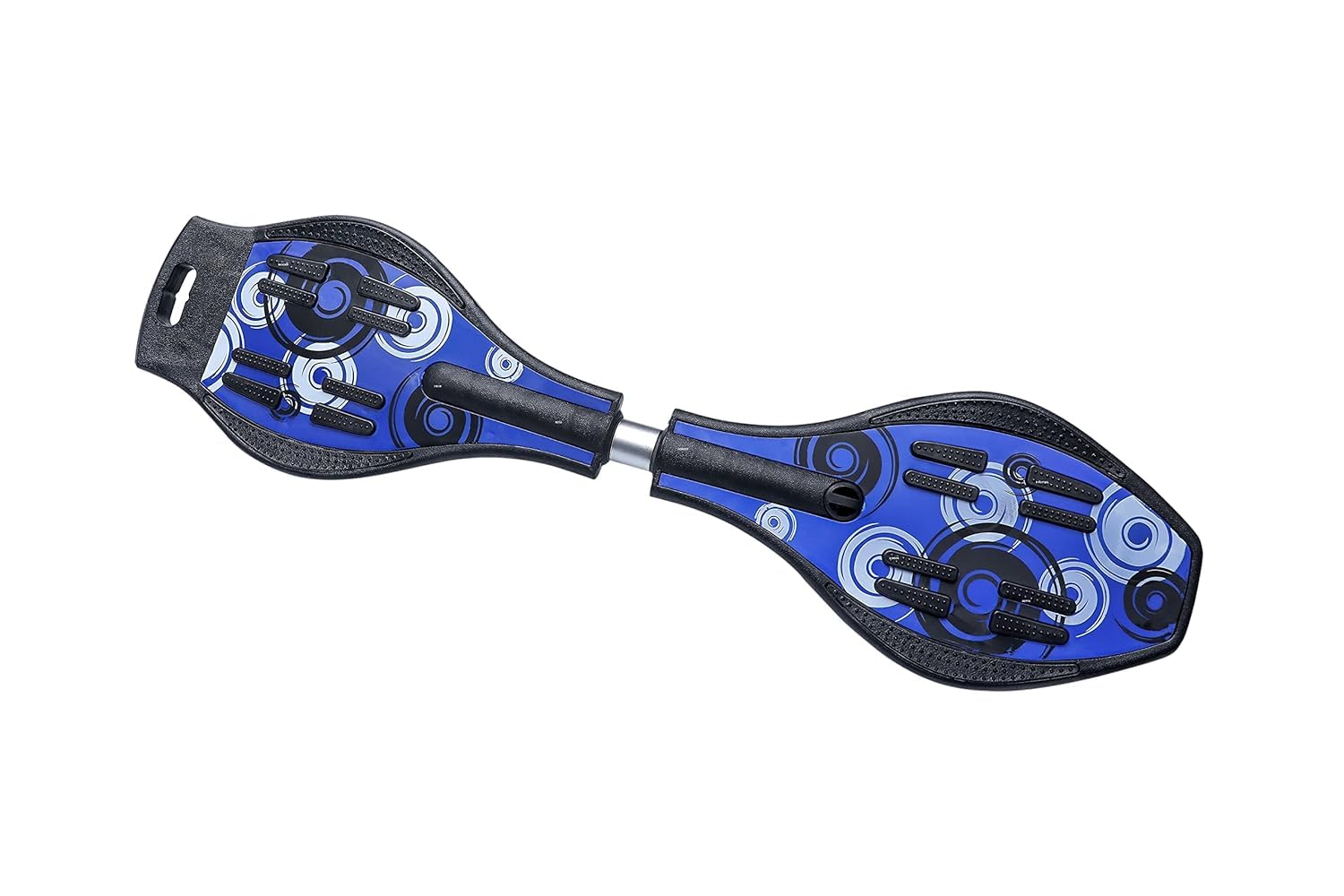 Aluminium Wave Board Skateboard with Carry Bag, Anti-Slip Deck Caster Board with 360° Rotating Wheels, Durable Lightweight Street Surfing Board for Kids Teens Adults (Design 4)-image-32