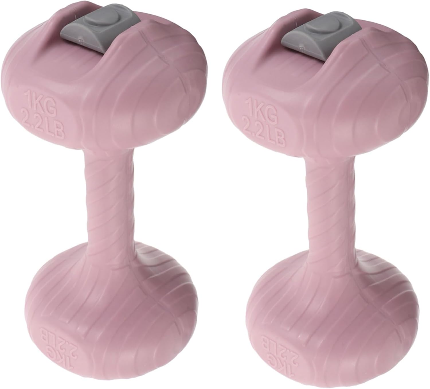 KESYOO 2Pcs Adjustable Refillable Dumbbells Each Portable Water Weights for Swimming Arm Toning Compact Fitness Equipment for Women Home Gym Strength Training