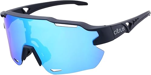 Citrus Eyewear Downhill Canadian Cycling Glasses UV Protection Biking, Trail Running & MTB Sunglasses for Men & Women