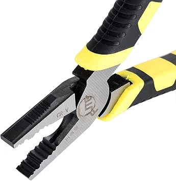 8 inch Linesman Pliers Combination Plier with Wire Cutters,Chrome Vanadium Steel Forged