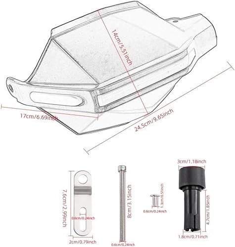 Miniatura 7 de Motorcycle handguard for Y&AMAHA TDM 850 TDM 900 MT03 MT 07 MT 09 YZF R1 R3 TMAX CB650R Hornet GSXR Motorcycle Hand Guard Shield Handguards
