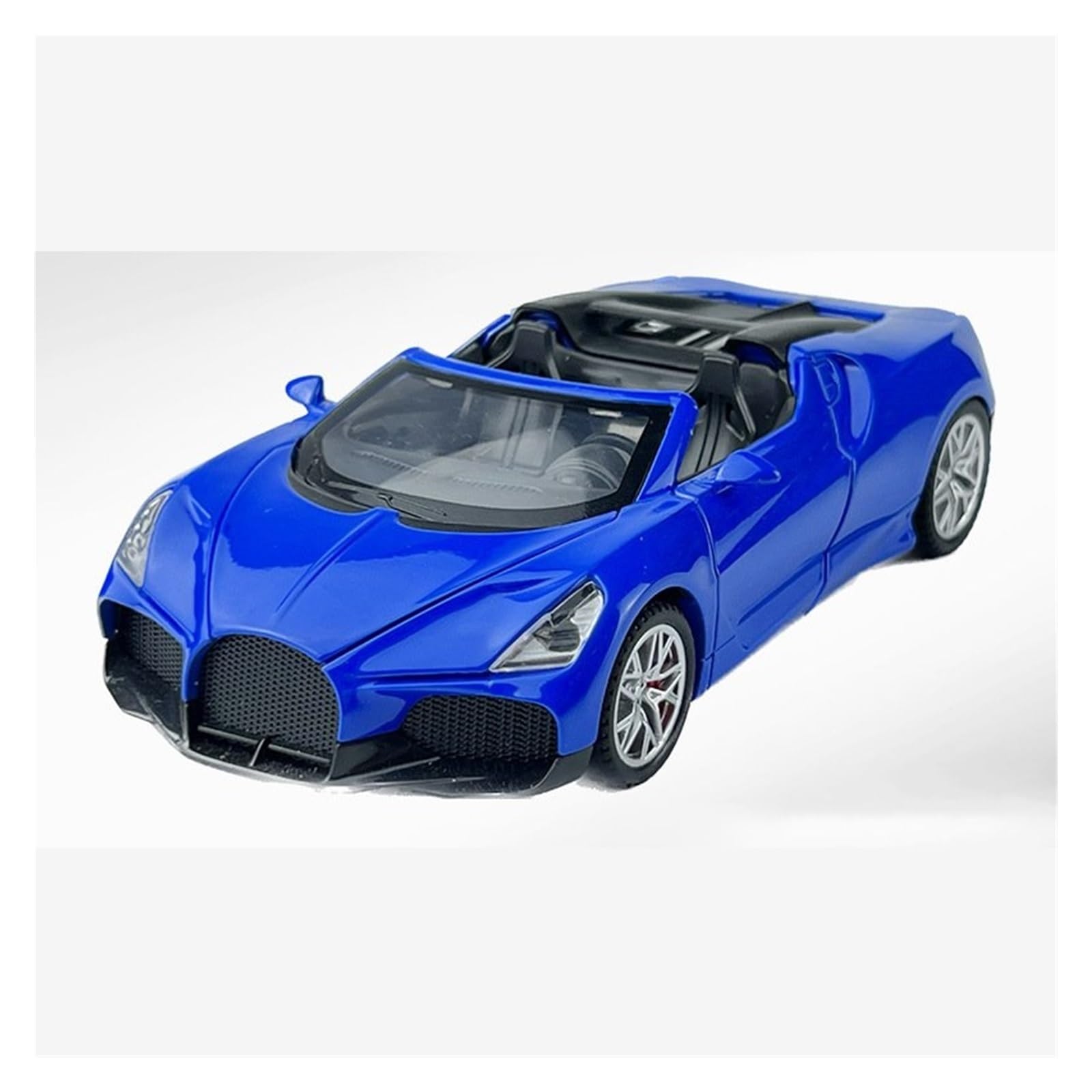 MOCALUX Scale Die-Cast Model Car 1:32 For Bugatti For Mistral Alloy Car Model Diecasts Metal Vehicles(Blue)