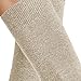 Hudson Simply³ Unisex Socks Pack of 3 Soft, Beige-mel. 0799, 43-46
