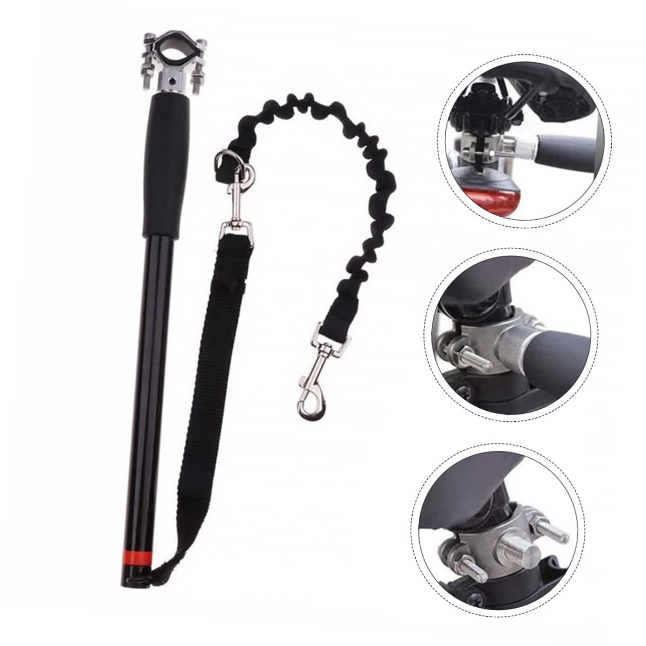 Mikikit Laisse De Dressage Amovible pour Chien Corde De Traction pour Animal De Compagnie Longe Flexible avec Enrouleur